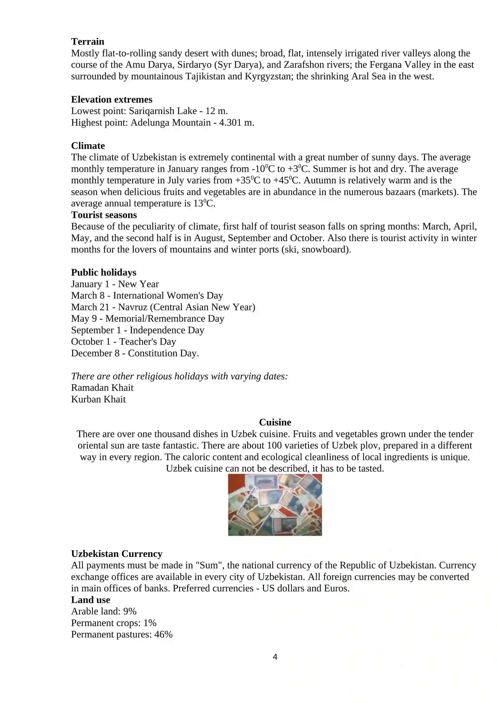 Uzbekistan information 4