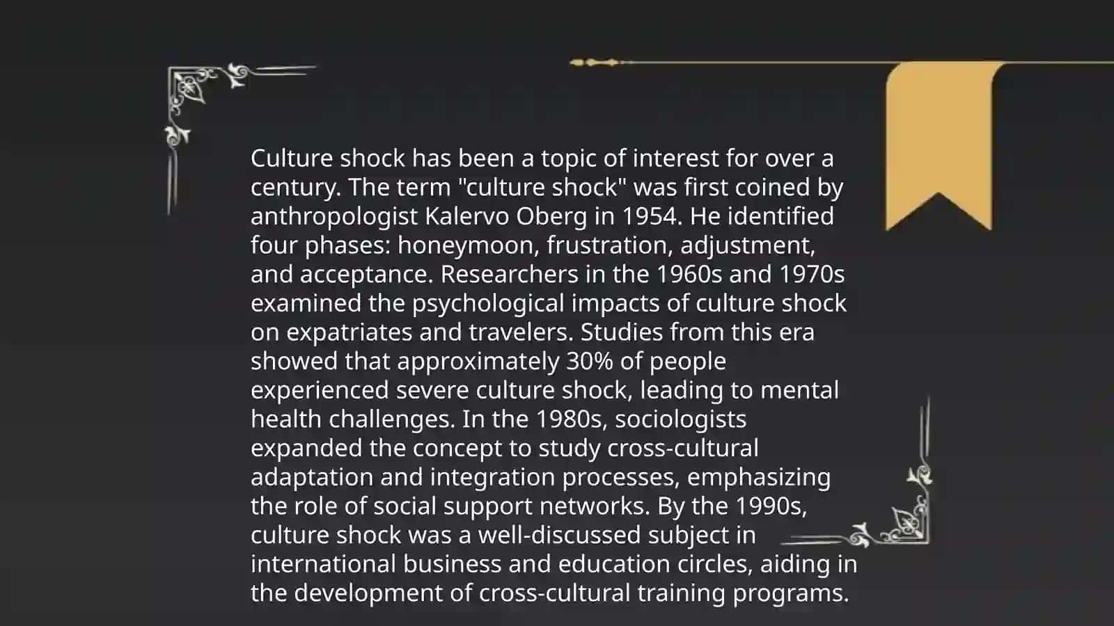 Culture shock as a social issue 4