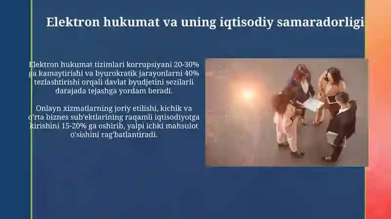 Mamlakat iqtisodiyotini rivojlantirishda Informatika va raqamli texnologiyalarning oʻrni 4