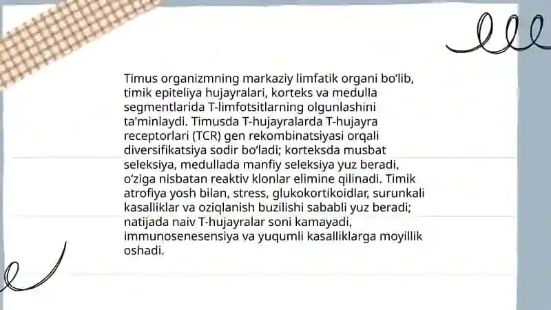Immun tanqisligining fiziologik asoslari 4