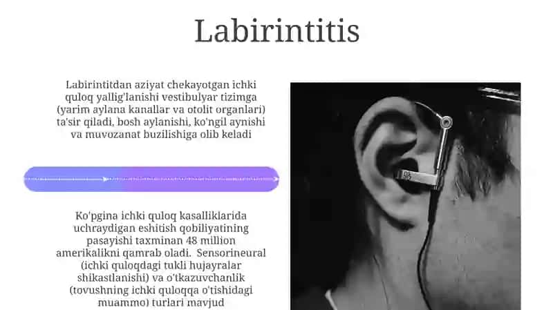 Ichki quloq kasalliklari 4