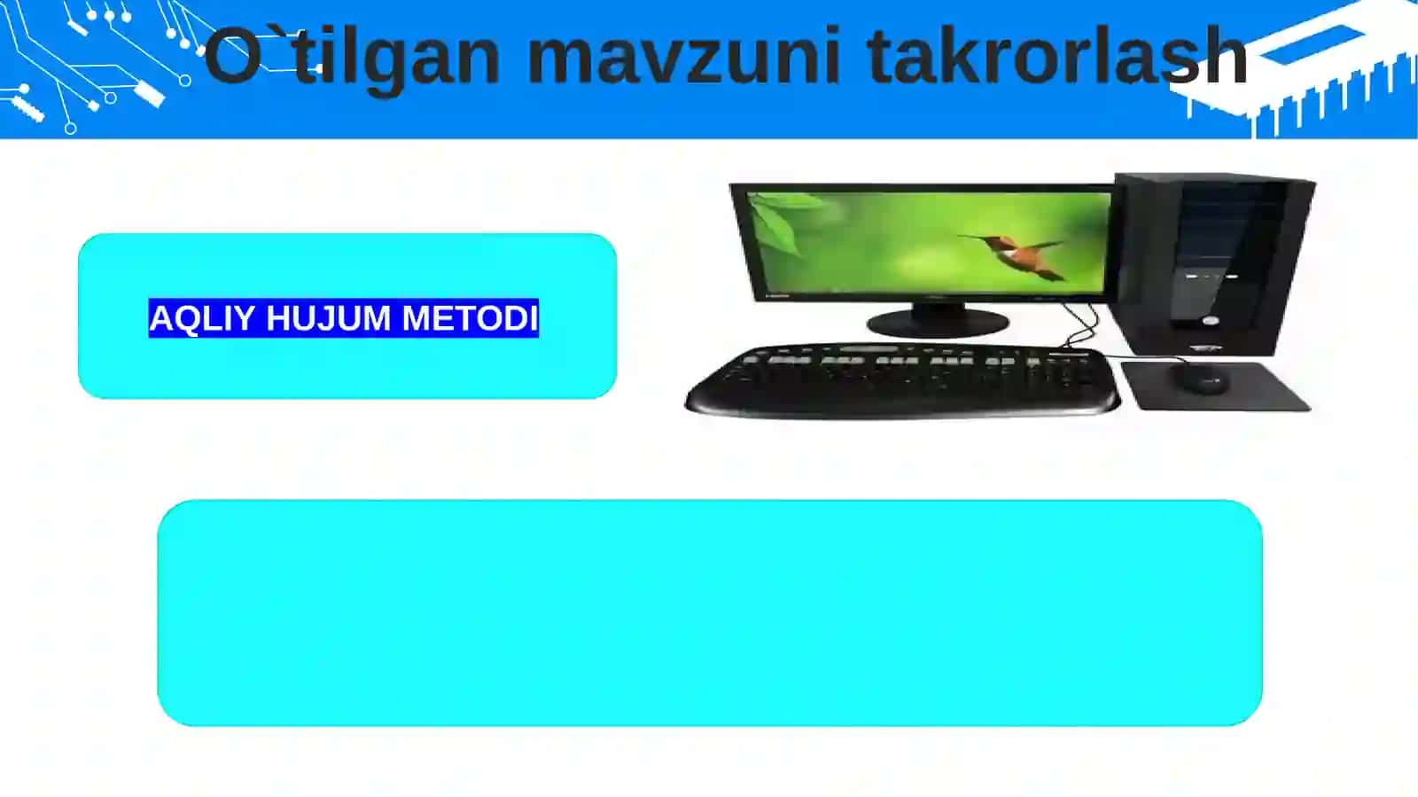 Tarmoq muammolari va kommunikatsiya 4