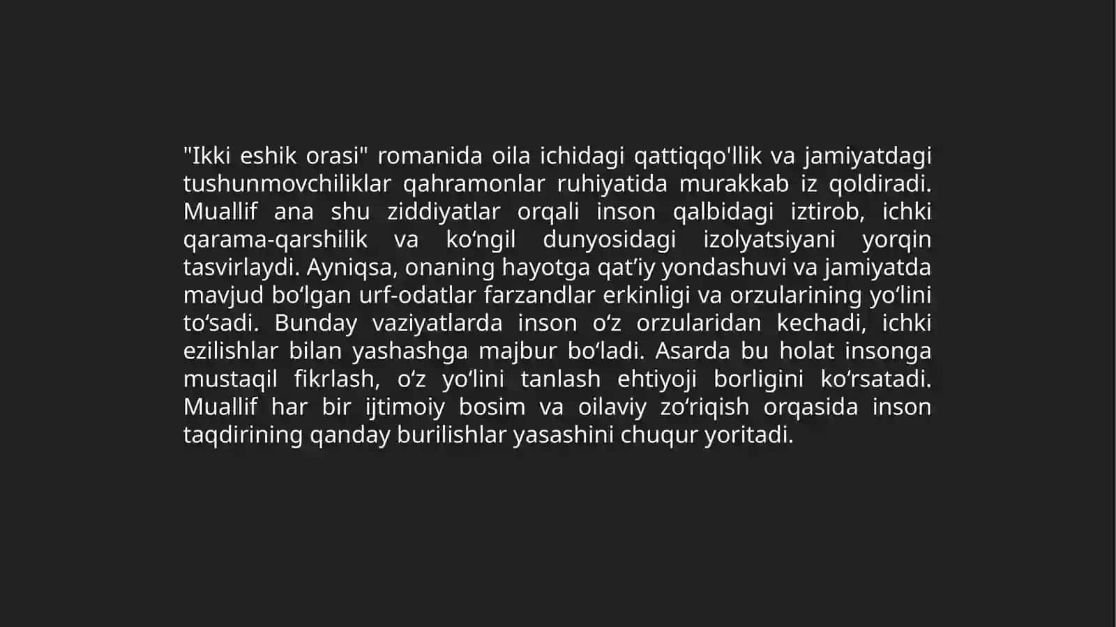 Ikki eshik orasi 4