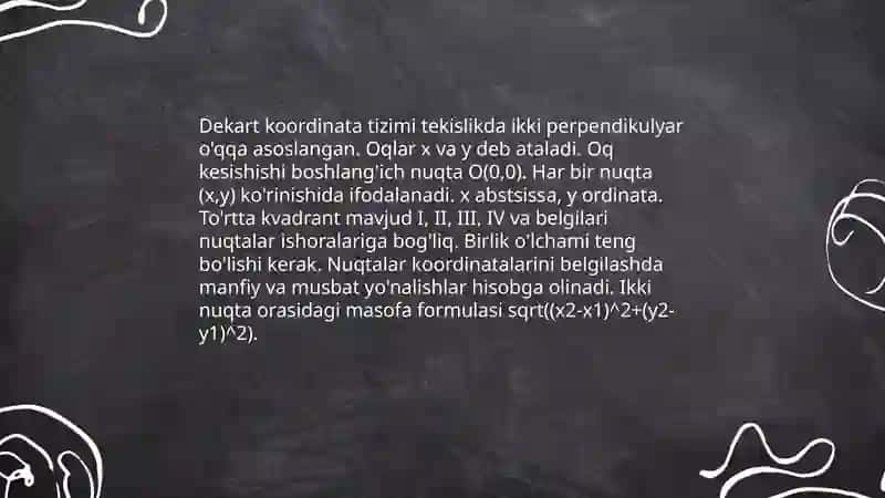 Koordinata tizimlari 4