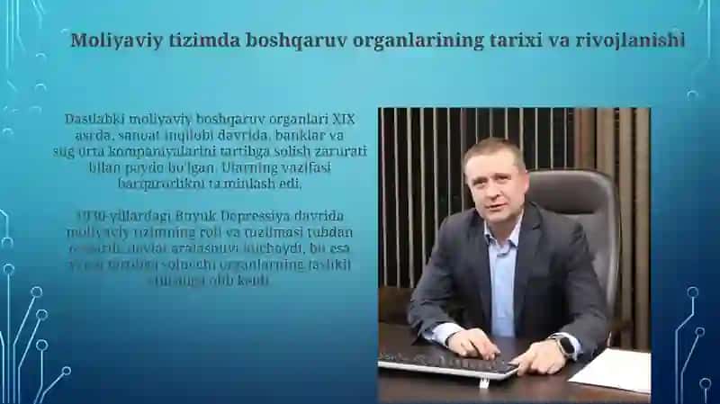 Moliyaviy tizimda boshqaruv organlari 4
