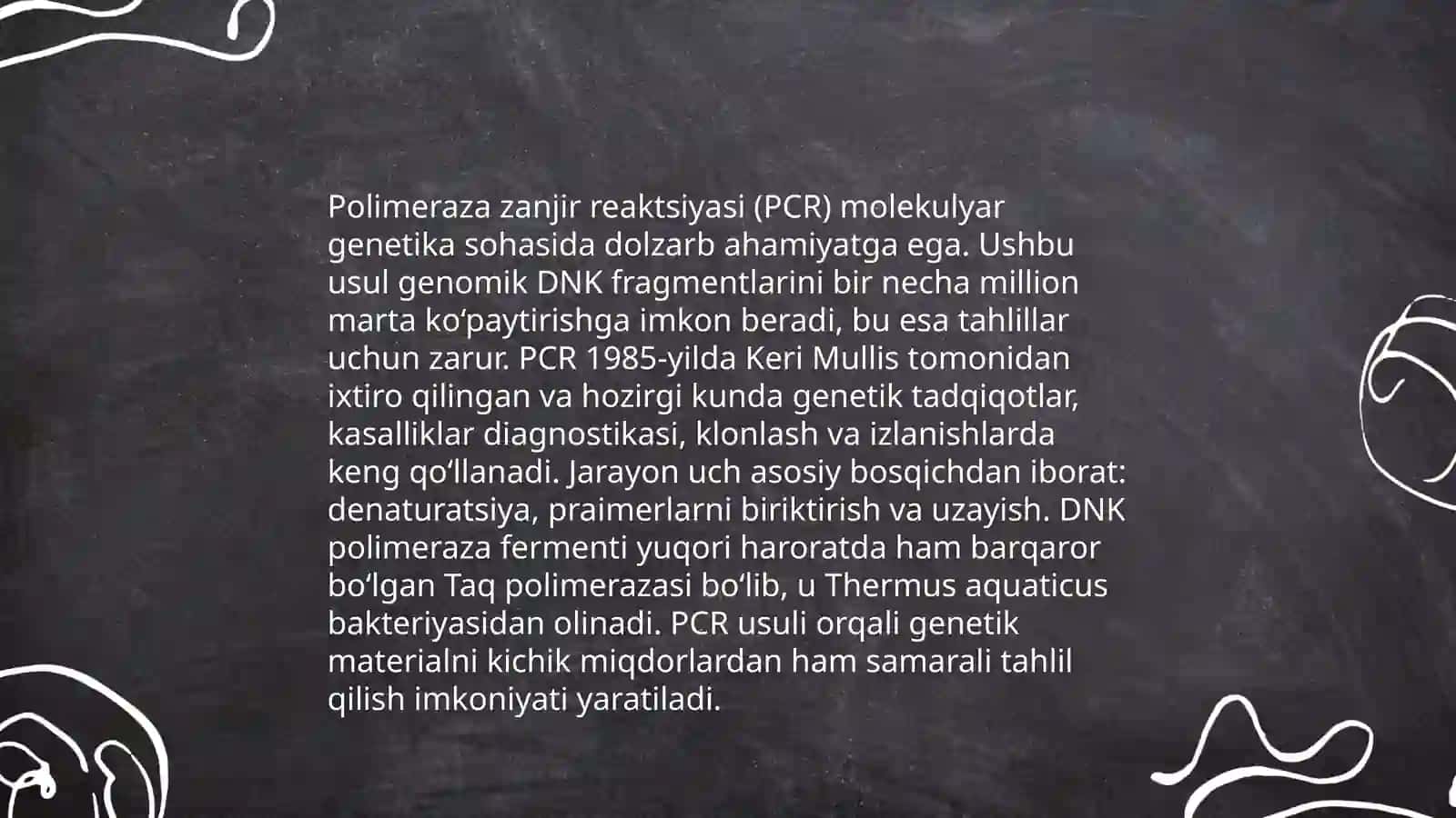 Molekulyar genetik usullar 4