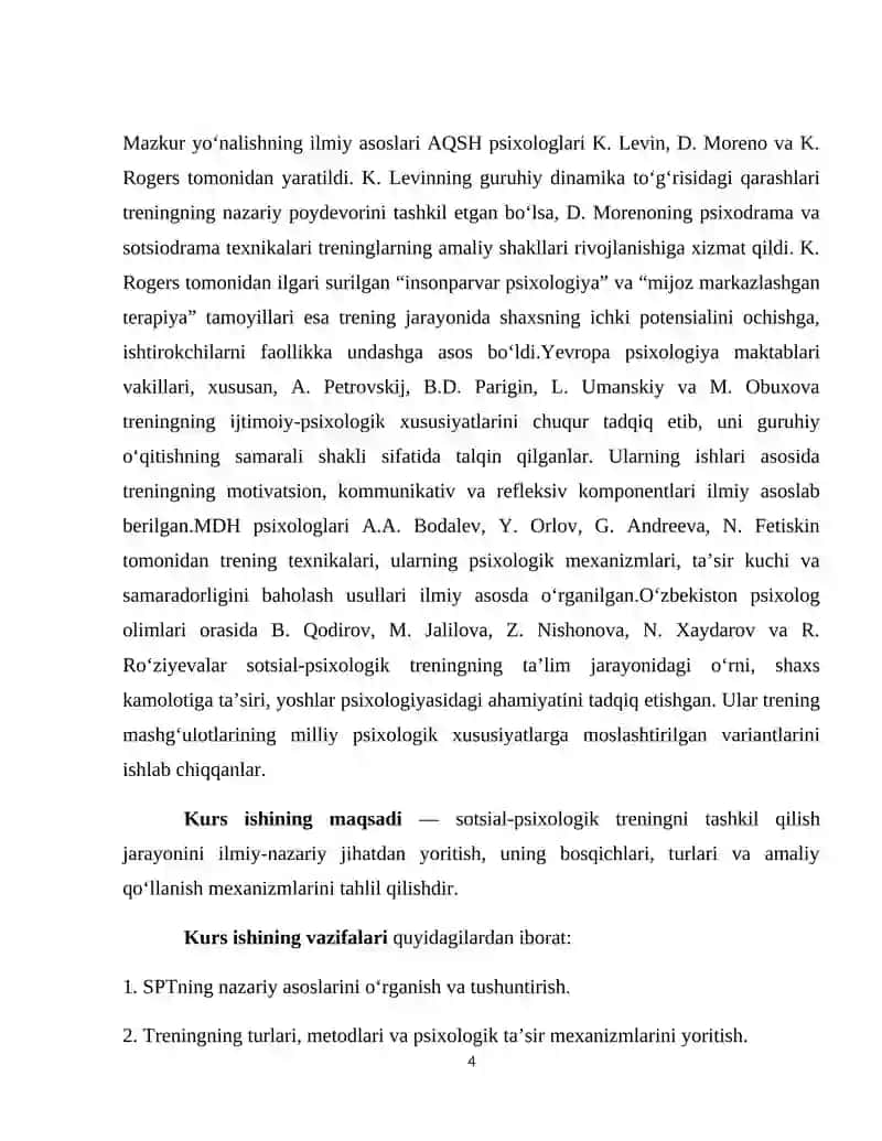 SOTSIAL-PSIXOLOGIK TRENING TASHKIL QILISH VA UNING BOSQICHLARI 4