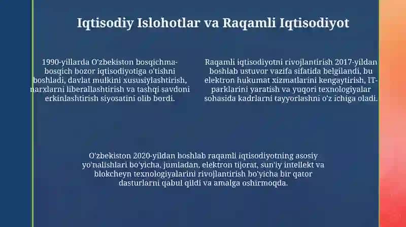 O‘zbekistonning o‘z istiqlol va taraqqiyot yo‘li 4