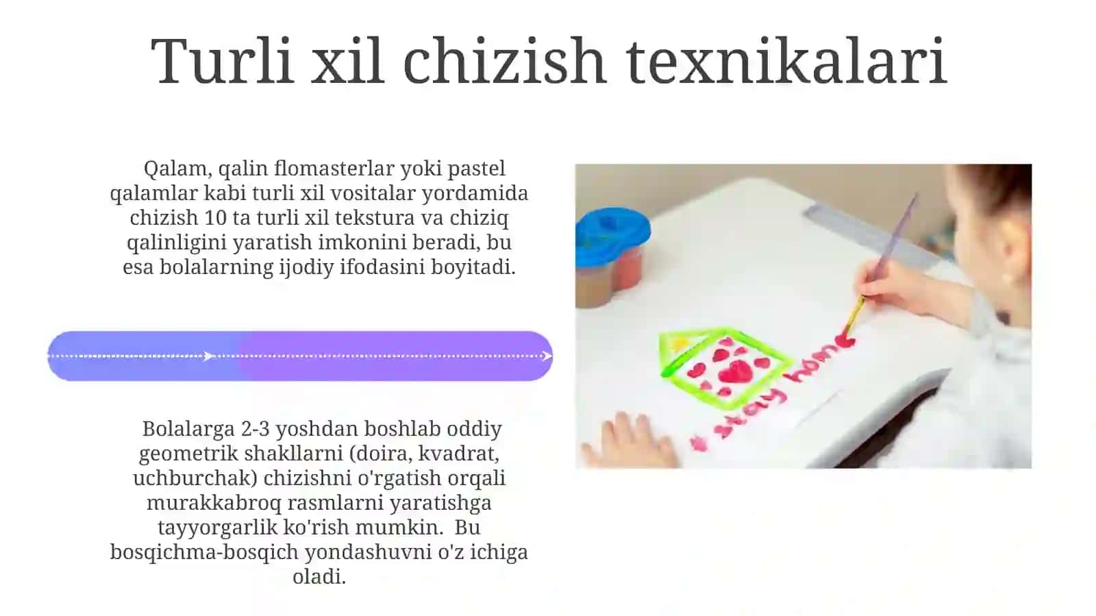 Maktabgacha yoshdaki bolalarni rasm chizishga oʻrgatish va uning ahamiyati 4