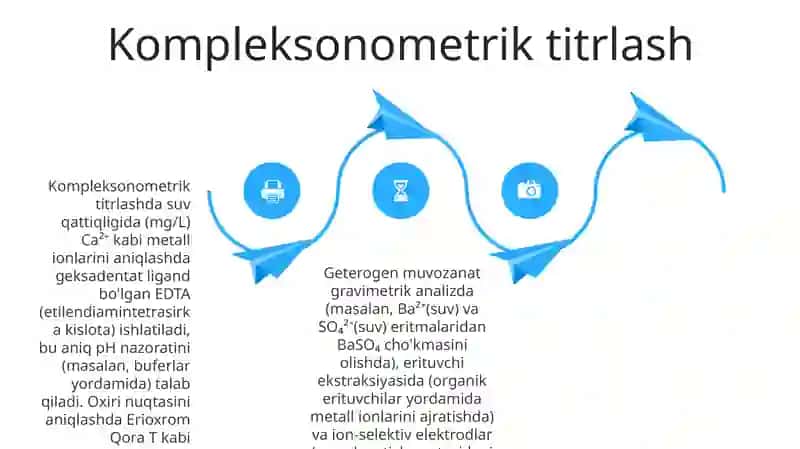 Geterogen muvozanatning analitik kimyoga tadbig`i 4