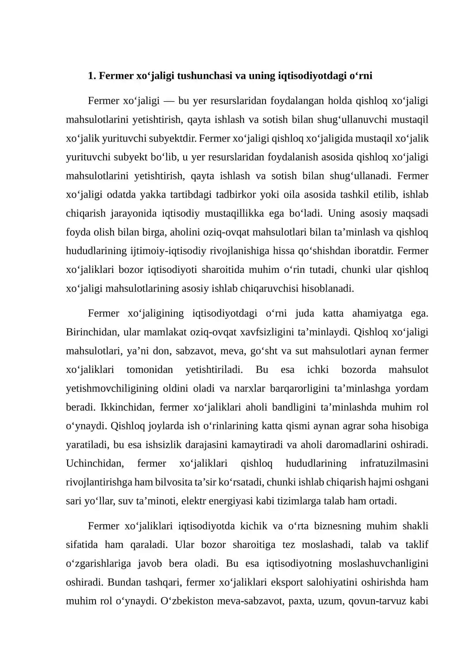 Fermer xo‘jaligini soliqqa tortishning o‘ziga xos xususiyatlari 4