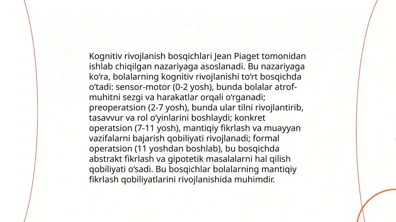 Bola psixologik rivojlanishi 4