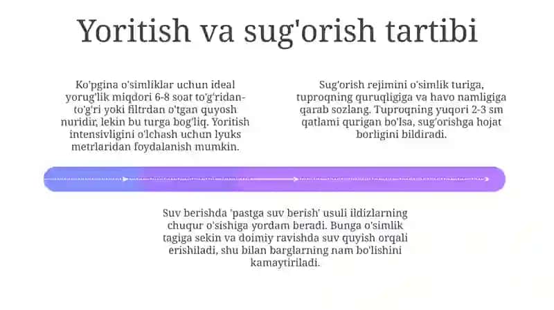 Oʻsimliklarni parvarish qilish 4