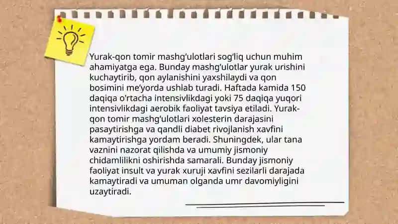 Oʻquvchi yoshlar oʻrtasida sogʻlom turmush tarzini shakllantirishning samarali usullari 4