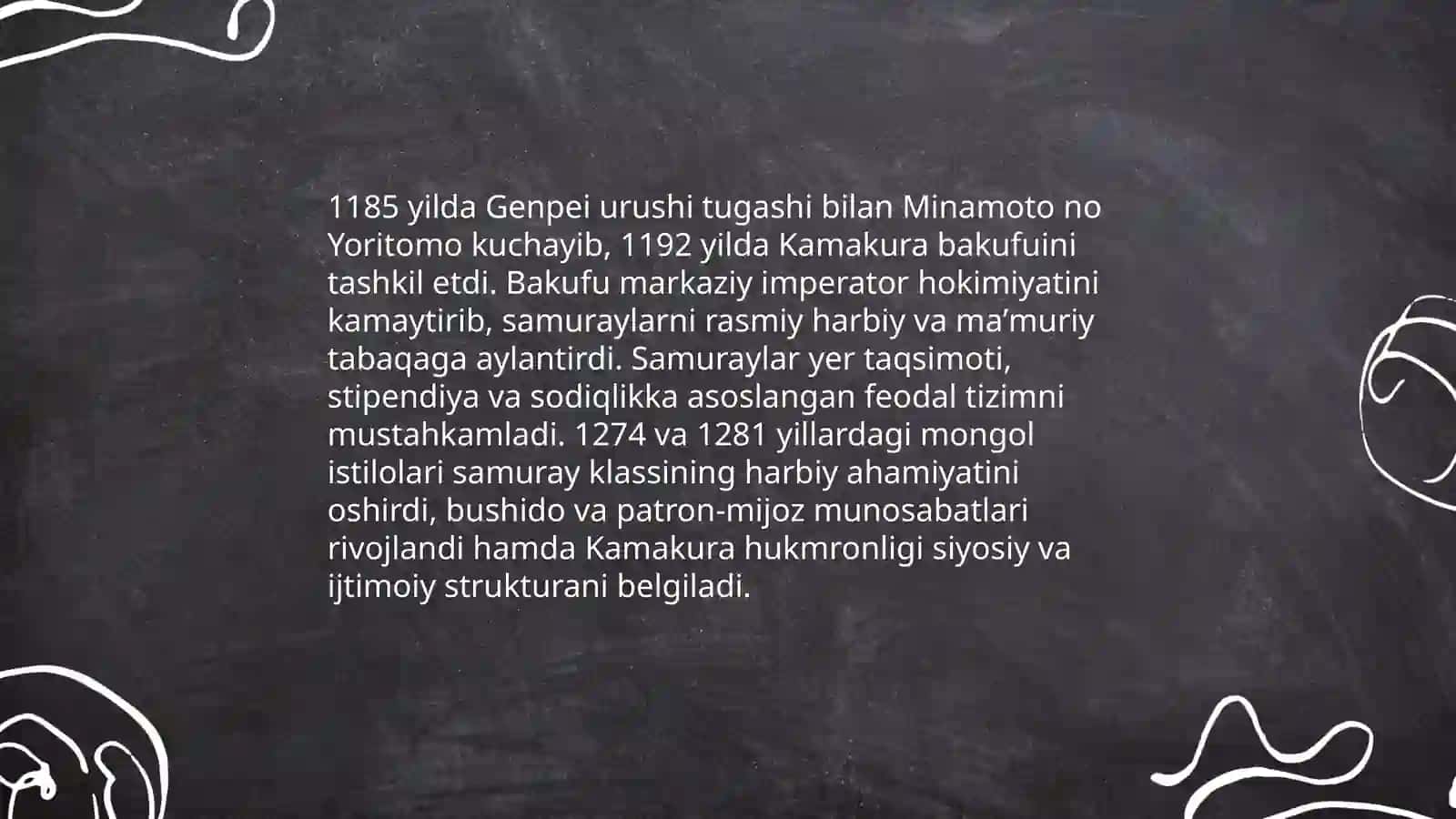 Oʻrta asrlarda Yaponiya va Koreya 4