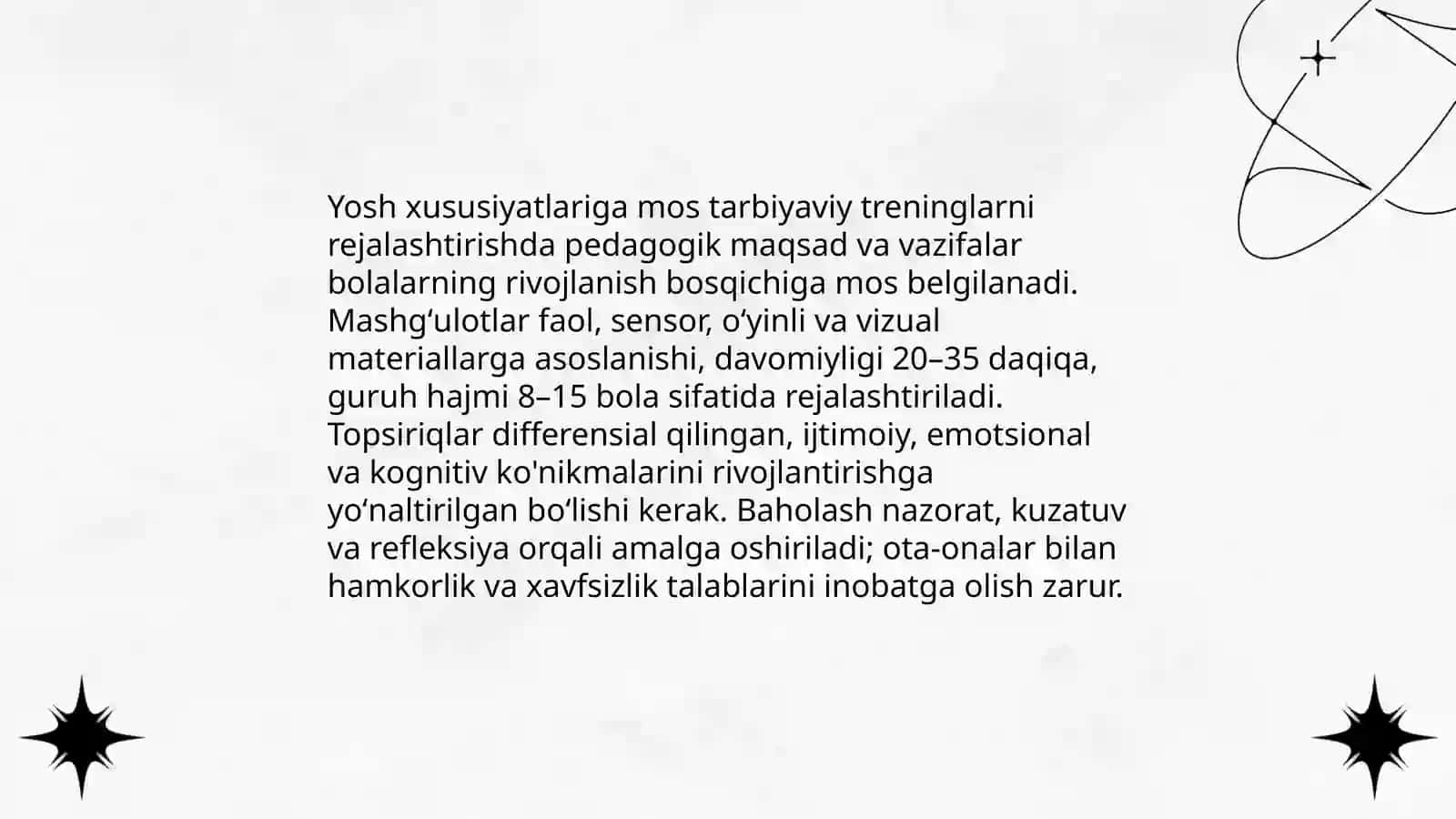 Tarbiyaviy treninglar 4