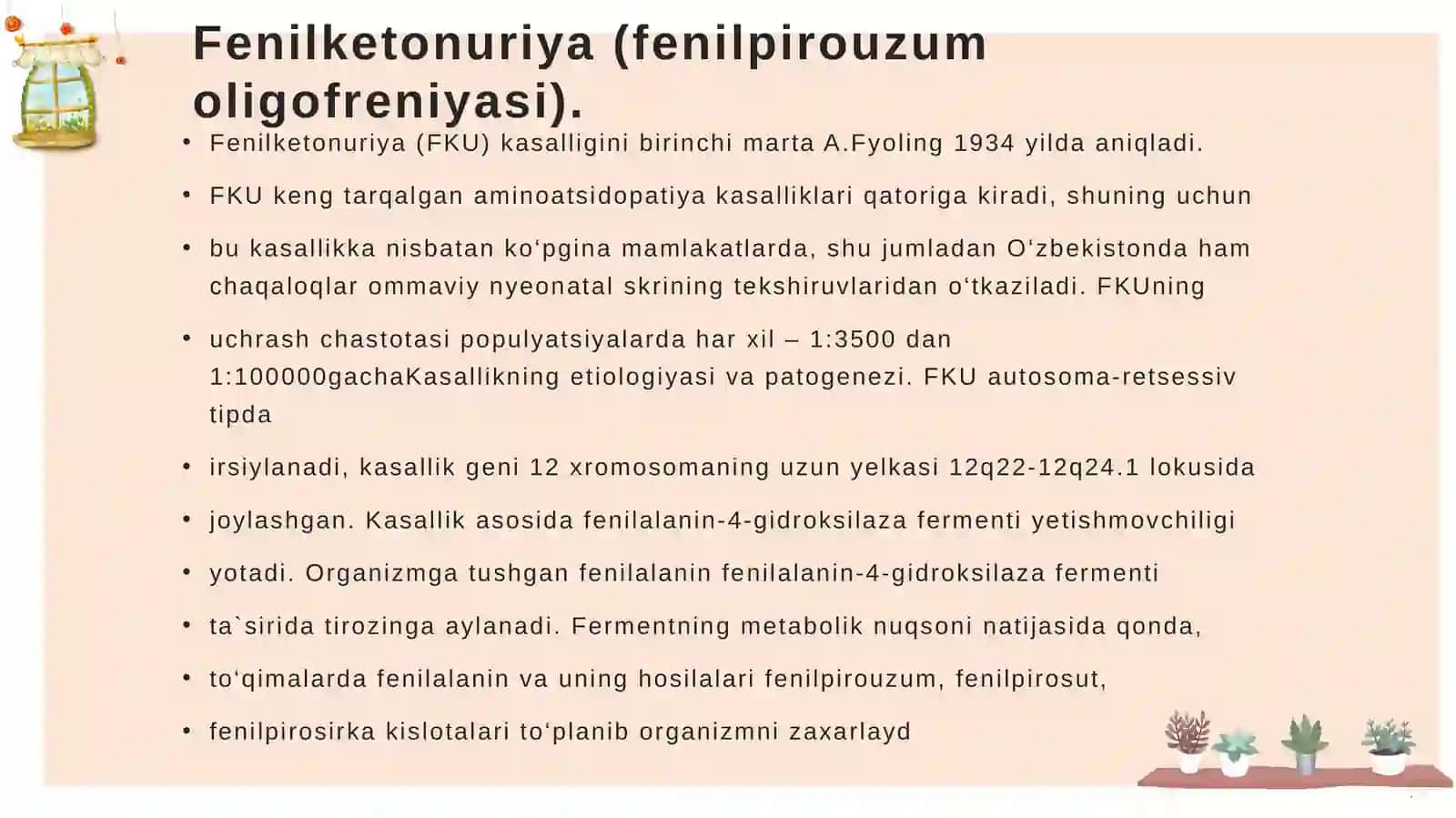 Aminokislotalar almashinuvining buzilishi 4