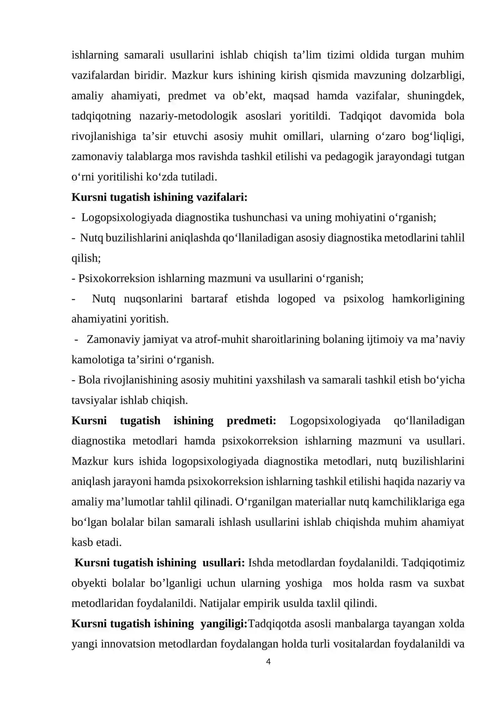 Logopsixologiyada diagnostika metodlari va psixokorreksion ishlar » 4