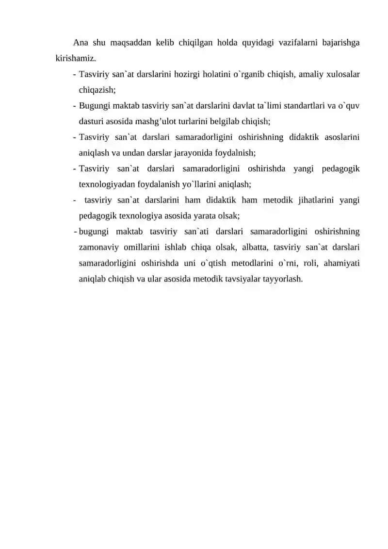 Maktab tasviriy san'atning dastur, darslik va o‘quv metodik qo‘llanmalar 4