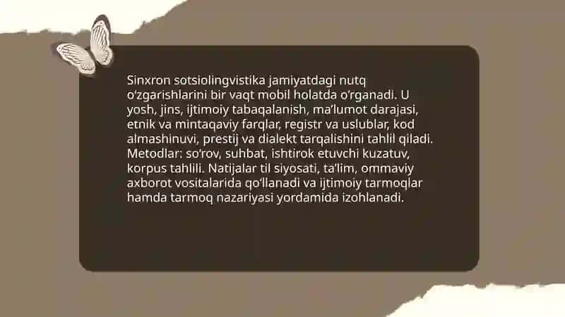 Diaxron sotsiolingvistika 4
