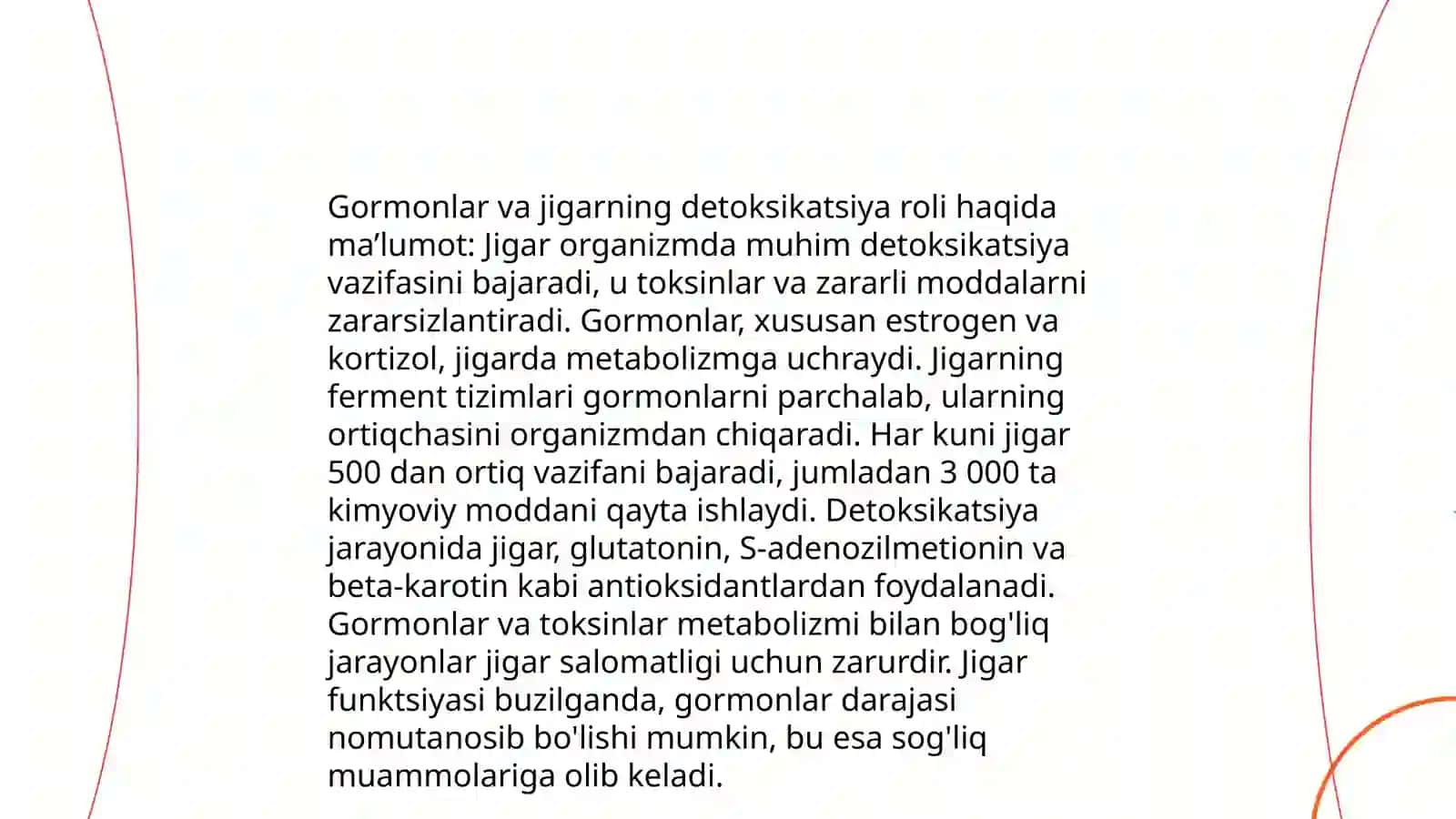 Jigarda gormonlarni zararsizlantirilishi, klinik ahamiyati 4