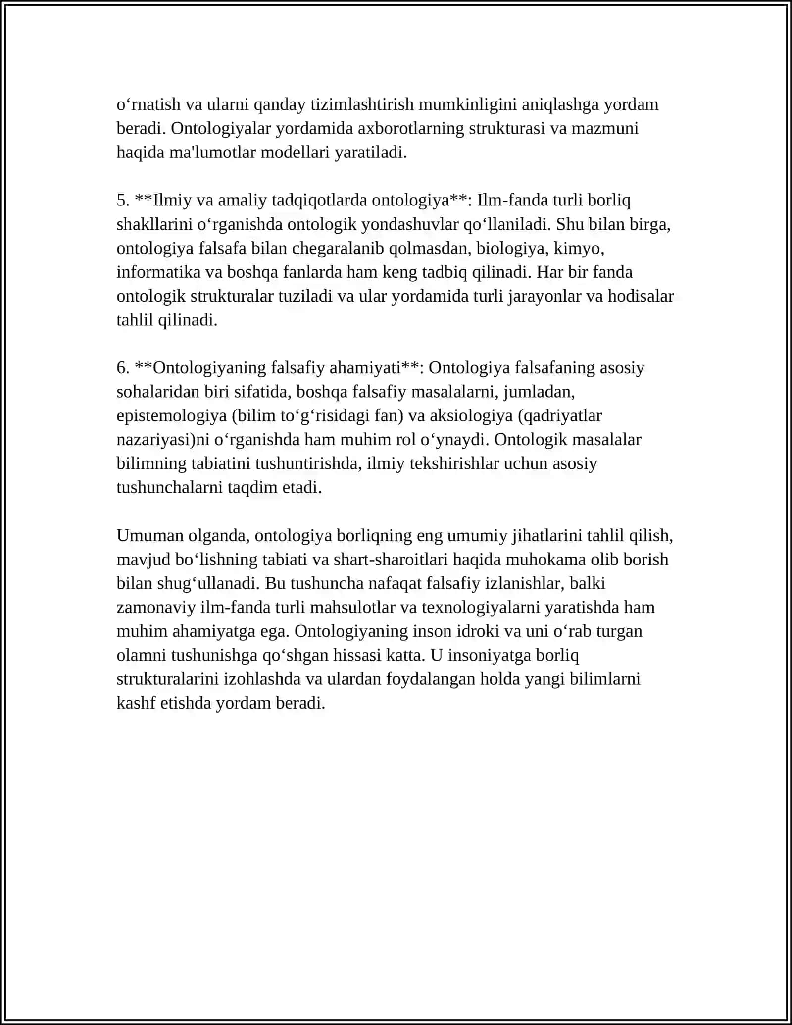 Ontologiyani tushunchalari 4