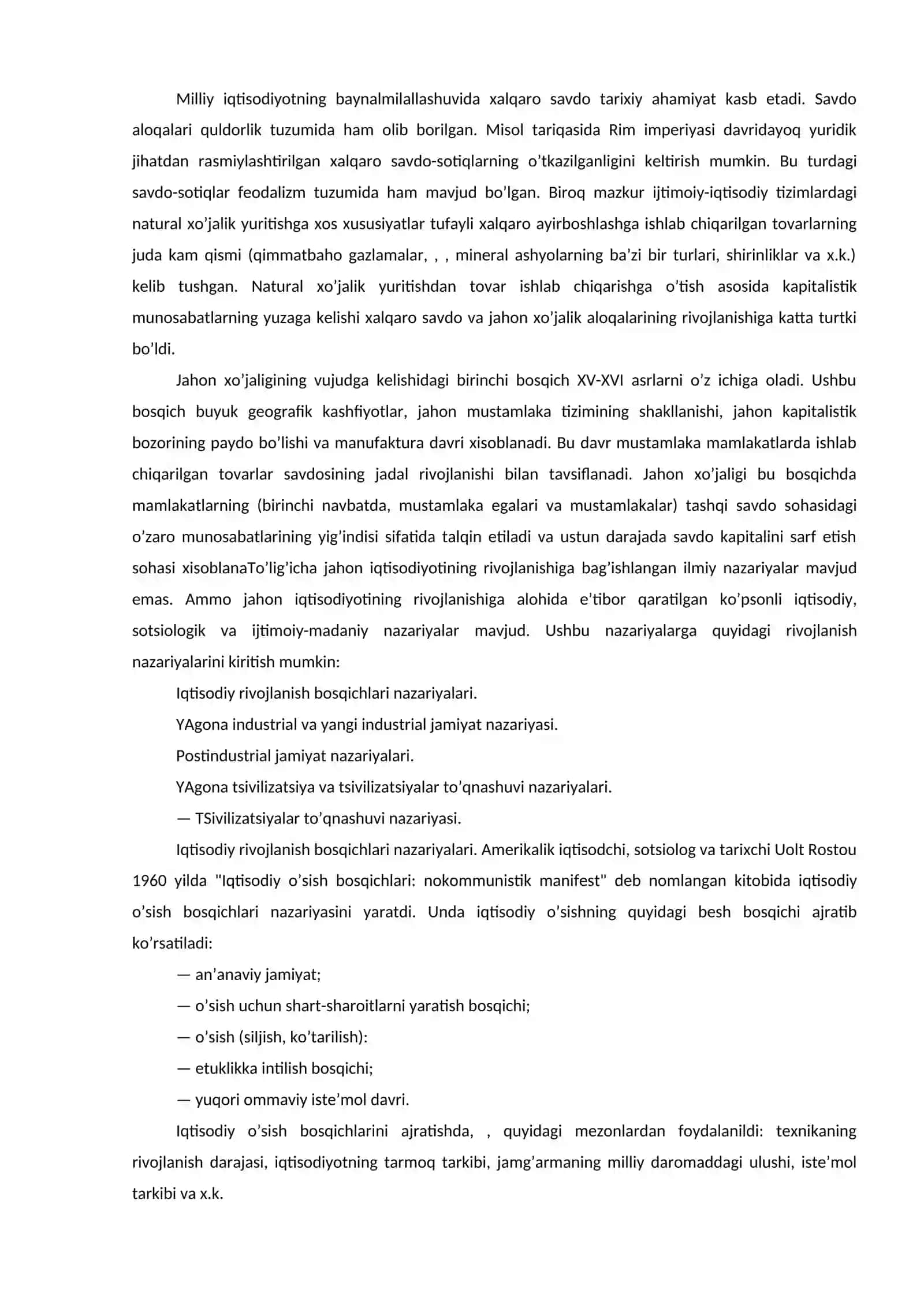 Janubi- Sharqiy Osiyo yangi industrial mamlakatlarida iqtisodiy rivojlanish muvaffaqiyatlari 4