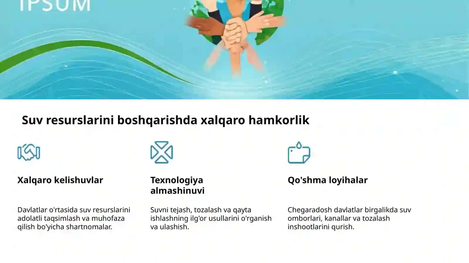 Suvni himoya qilish, kelajakni saqlash 4