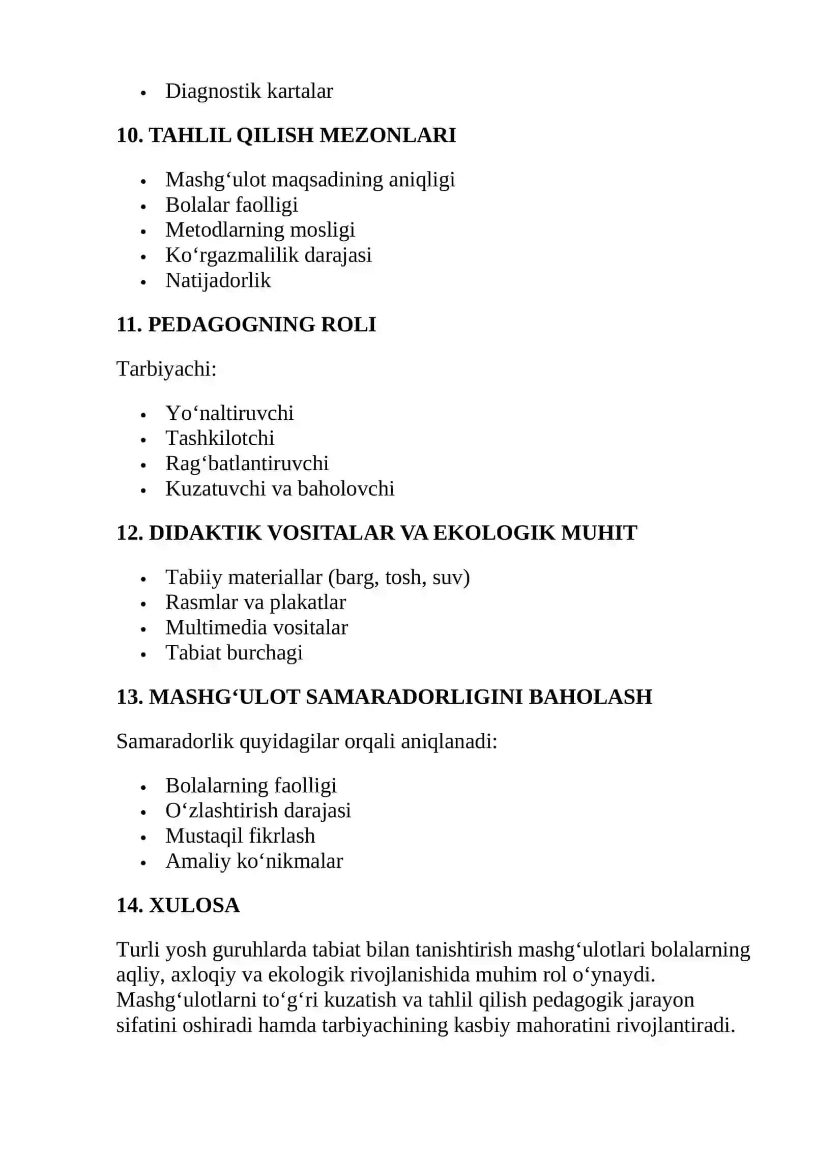 TABIAT BILAN TANISHTIRISH MASHG‘ULOTLARINING NAZARIY ASOSLARI 4