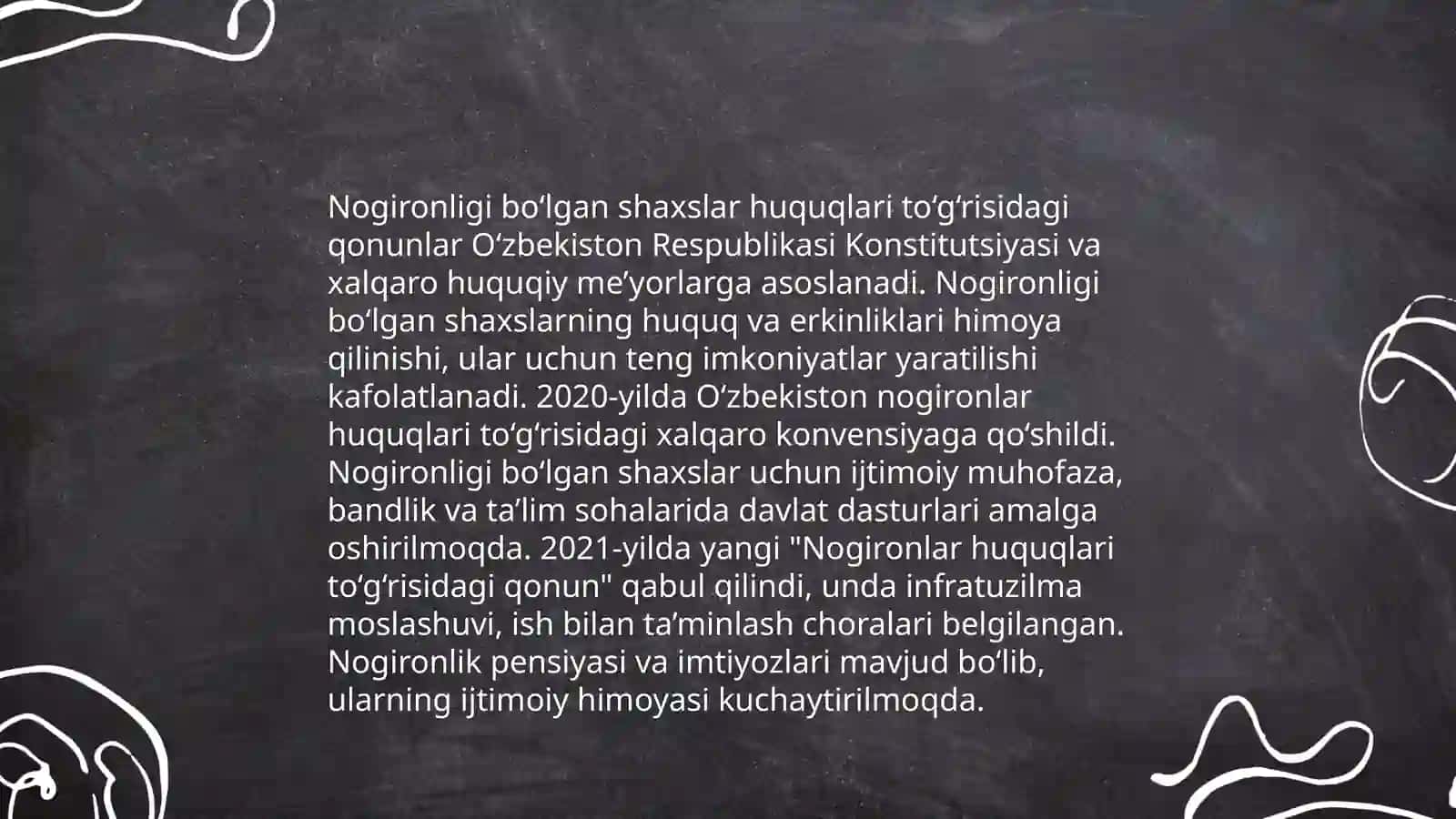 Inklyuziv ta‘ilmning huquqiy me'yoriy asoslari 4