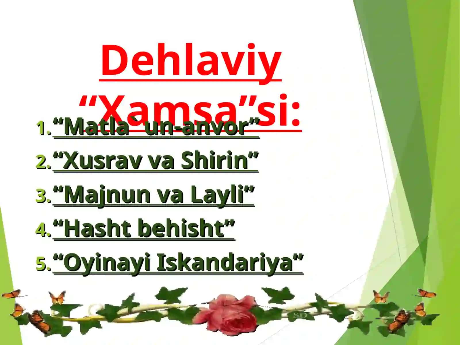 Alisher Navoiy va Xamsachilik tarixi 4