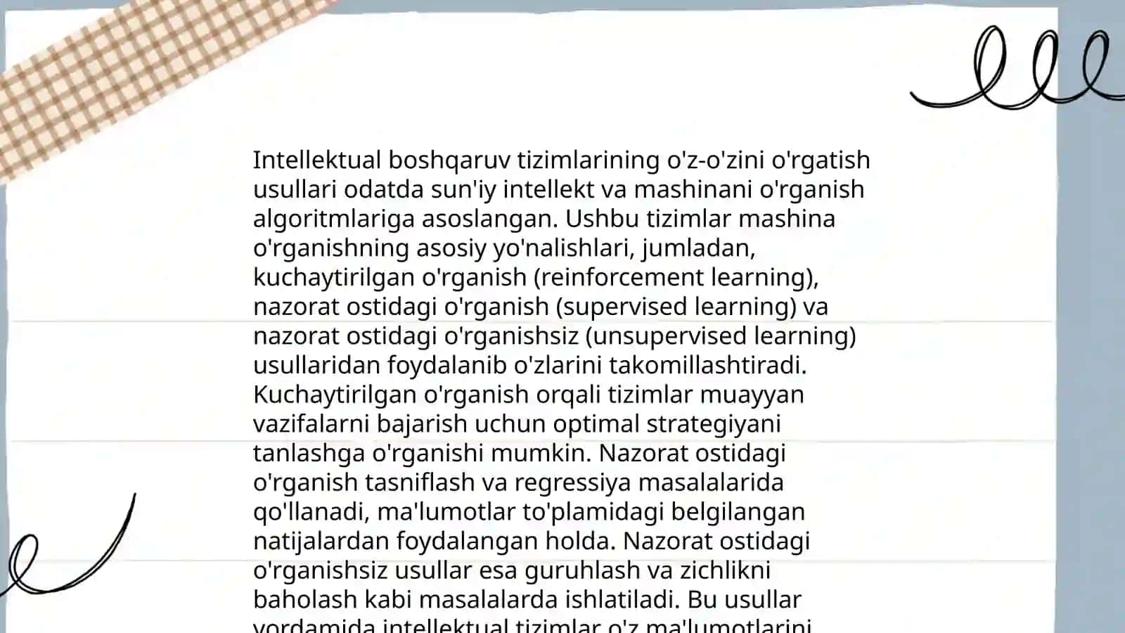 Intellektual boshqaruv tizimlarini robototexnika yo'nalishida qo'llash istiqbollari 4