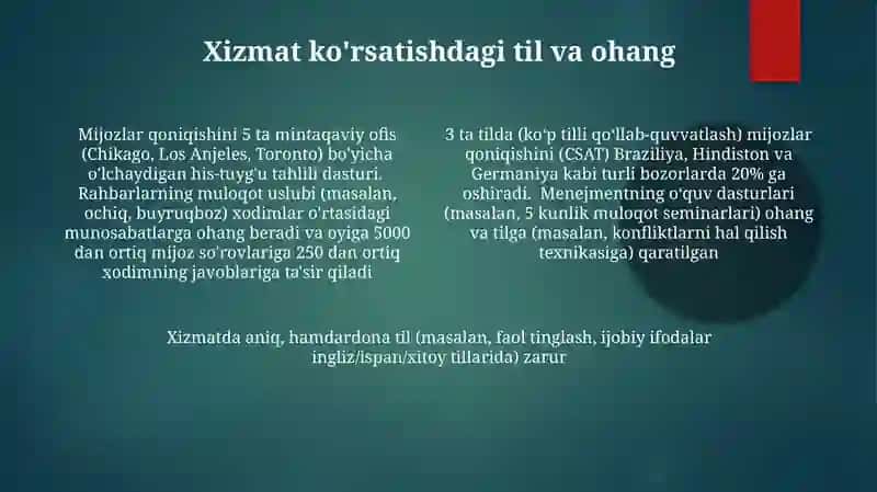 Ishyurit ish tiliva uslubi. Xizmat yozishmalaribilan ishlashtexnologiyalari 4