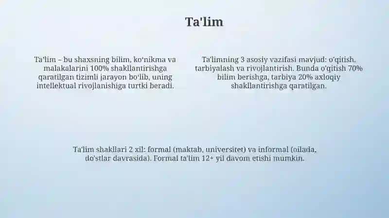 Pedagogika fanining asosiy kategoriyalari 4