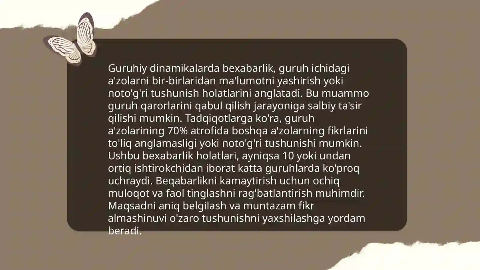Guruhda psixoanalitik yondashuv 4