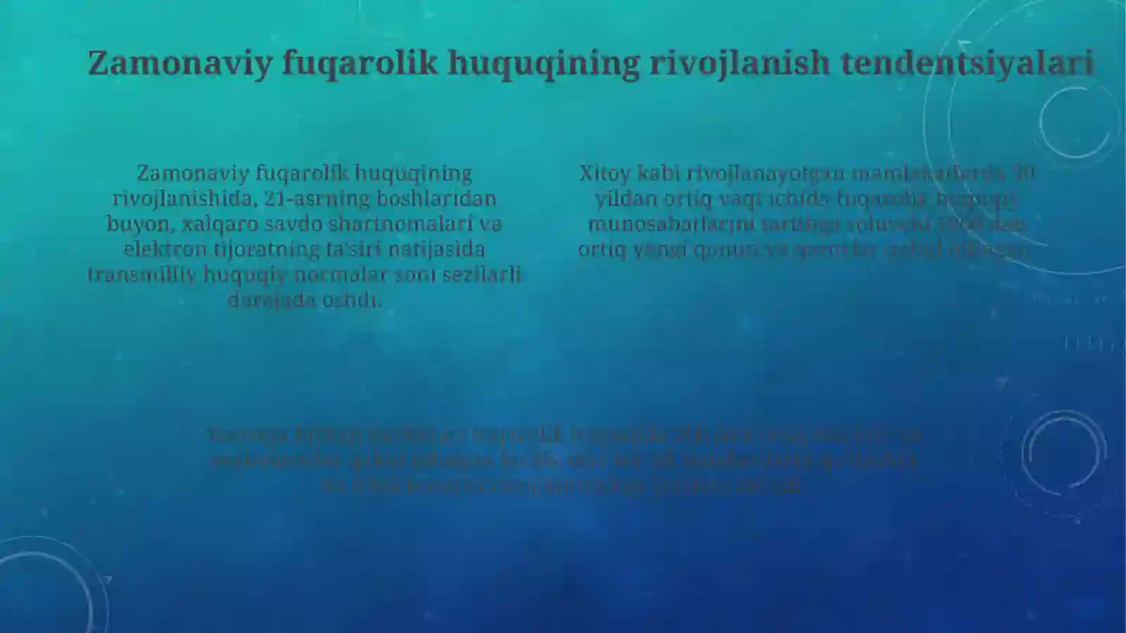 Fuqarolik huquqining rivojlanishiga xissa qo'shgan milliy va horijiy olimlar 4