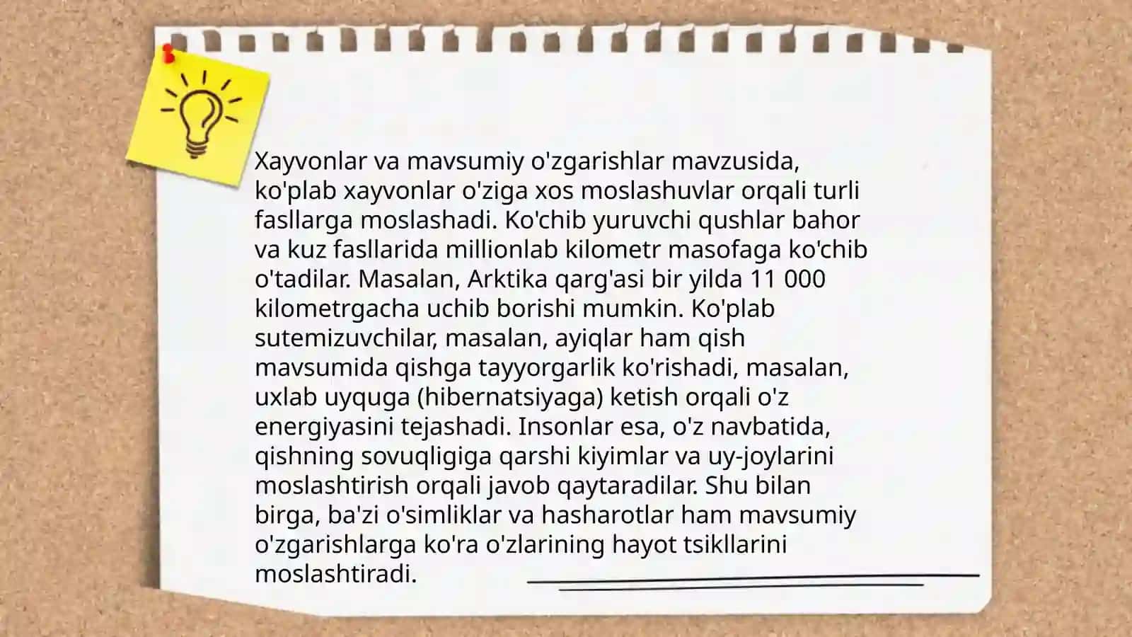 Xayvonlar xayotiy sikliga xaroratning ta'siri 4