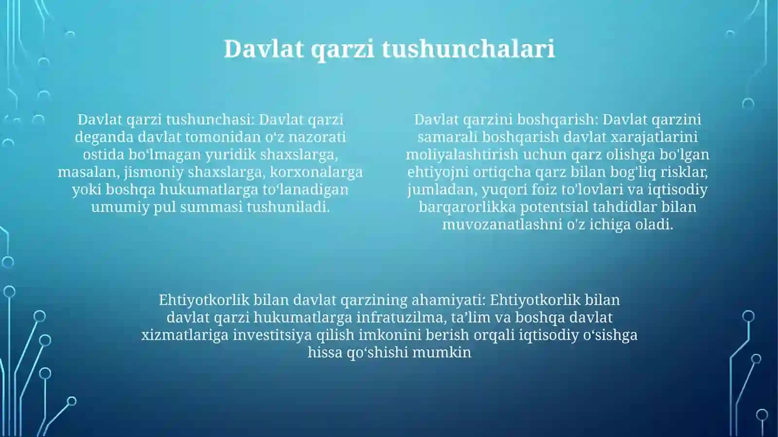DavlatQarzlariniBoshqarishTushunchasi 4