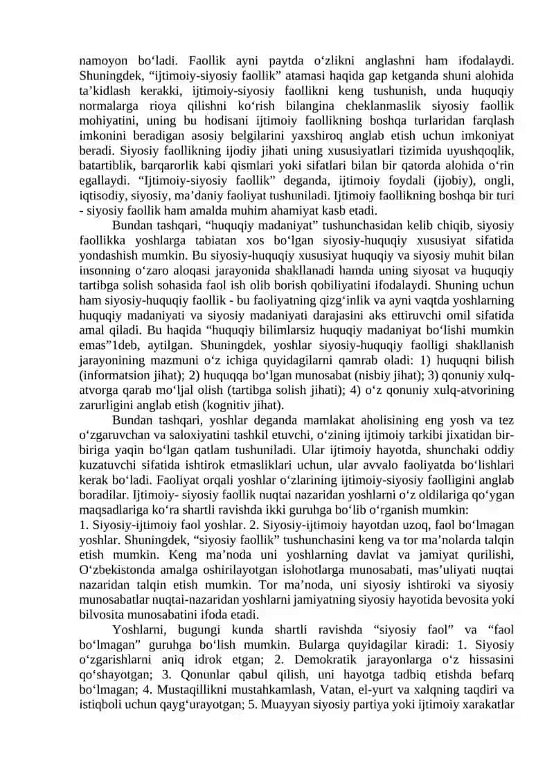 O‘zbekistonda yoshlarga oid davlat siyosati va asosiy mazmuni 4