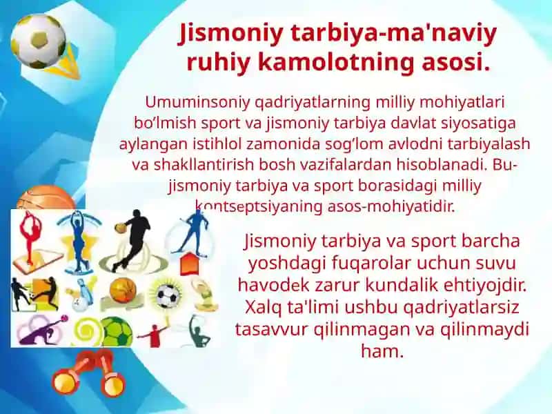 Bolalarning jismoniy tarbiyasi 4