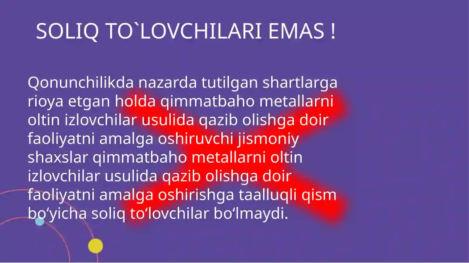 ER QA’RIDAN FOYDALANGANLIK UChUN SOLIQ 4