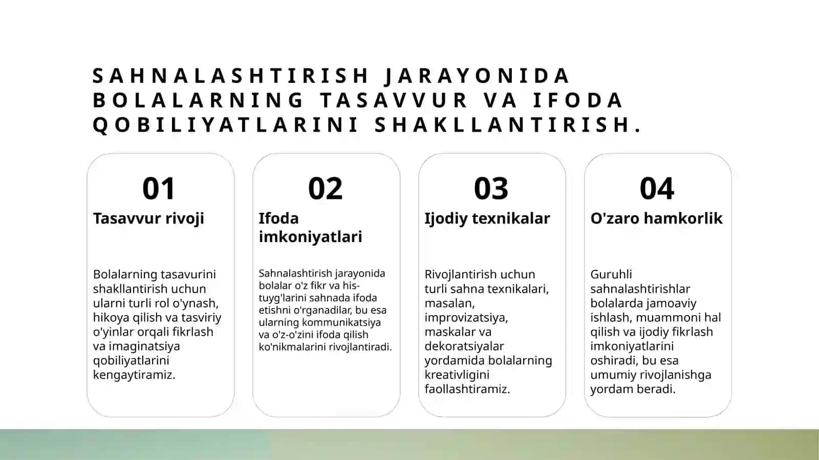 Bolalarda ijodiy qobiliyatlarni rivojlantirish 4