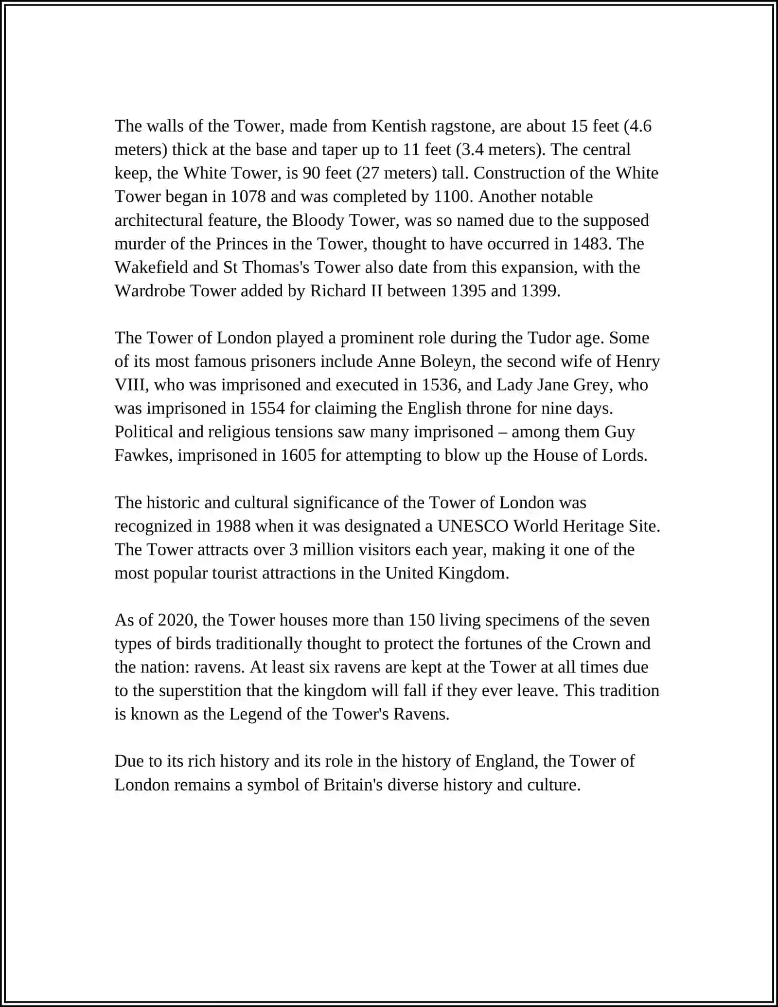 REFERAT Theme: THE SIGHTS OF GREAT BRITAIN 4