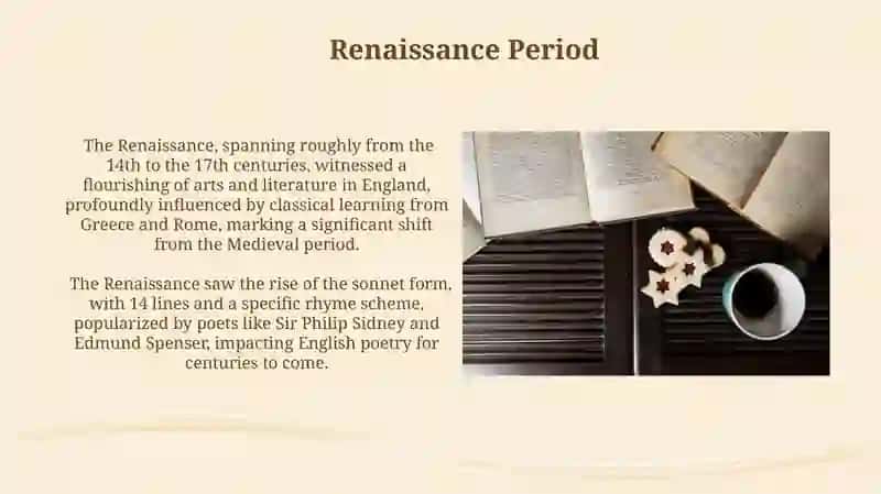 Period of English literature 4