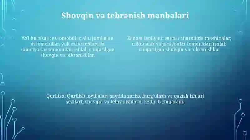 Shovqin Va Tebranish 4