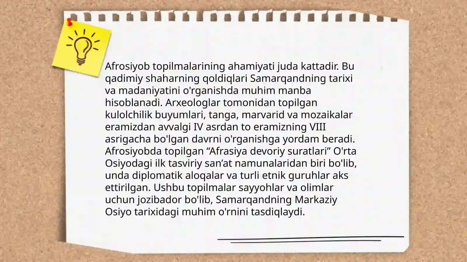 Afrosiyob arxeologik yodgorligi 4