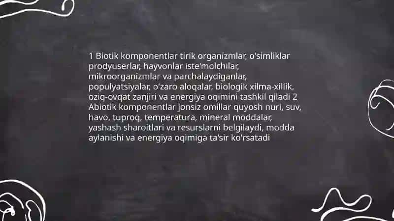 Tabiat haqida asosiy tushunchalar va tabiat komponentlari 4