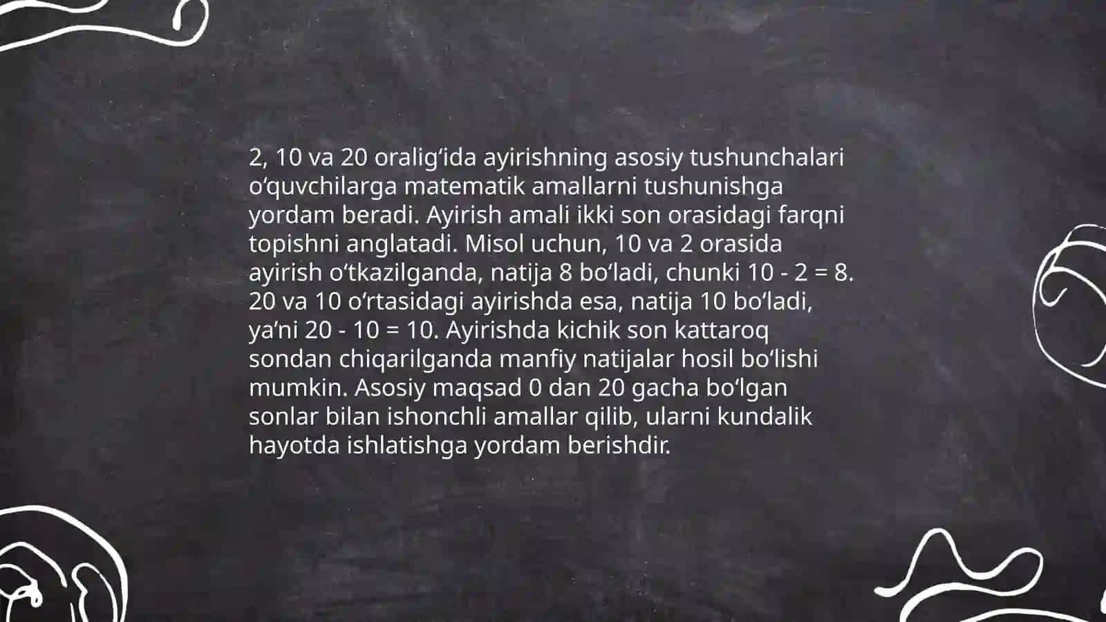 Qo‘shish va ayirishni o'rgatish metodlari 4