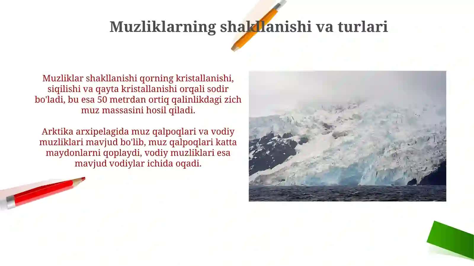 Kanada-Arktika arhipeglagining muzliklari 4