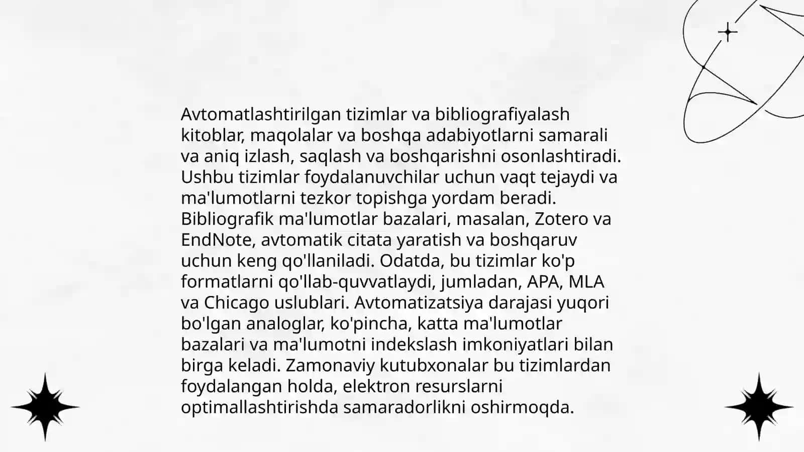 Soha adabiyotlarini bibliografiyalash 4